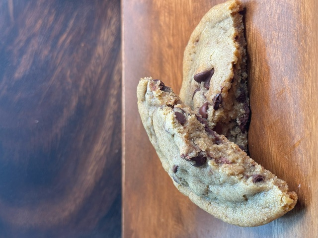 Chocolate Chip cookie from Green Goddess Goodies